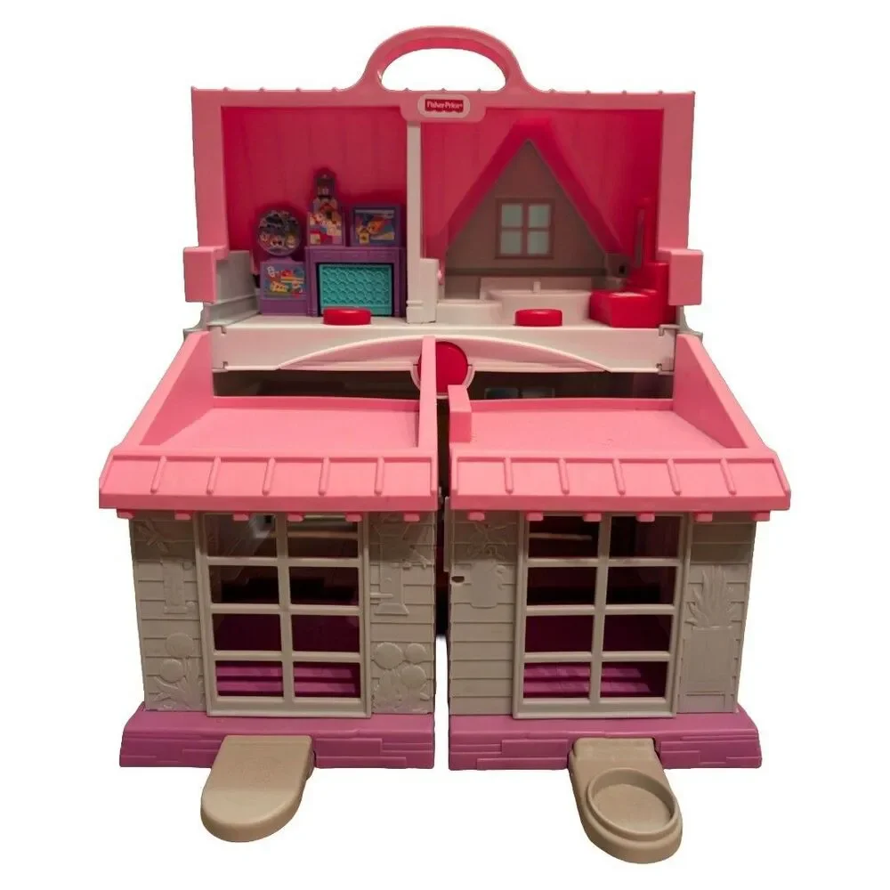 Fisher-Price Little People Big Helpers Home Playset with Light and Sound